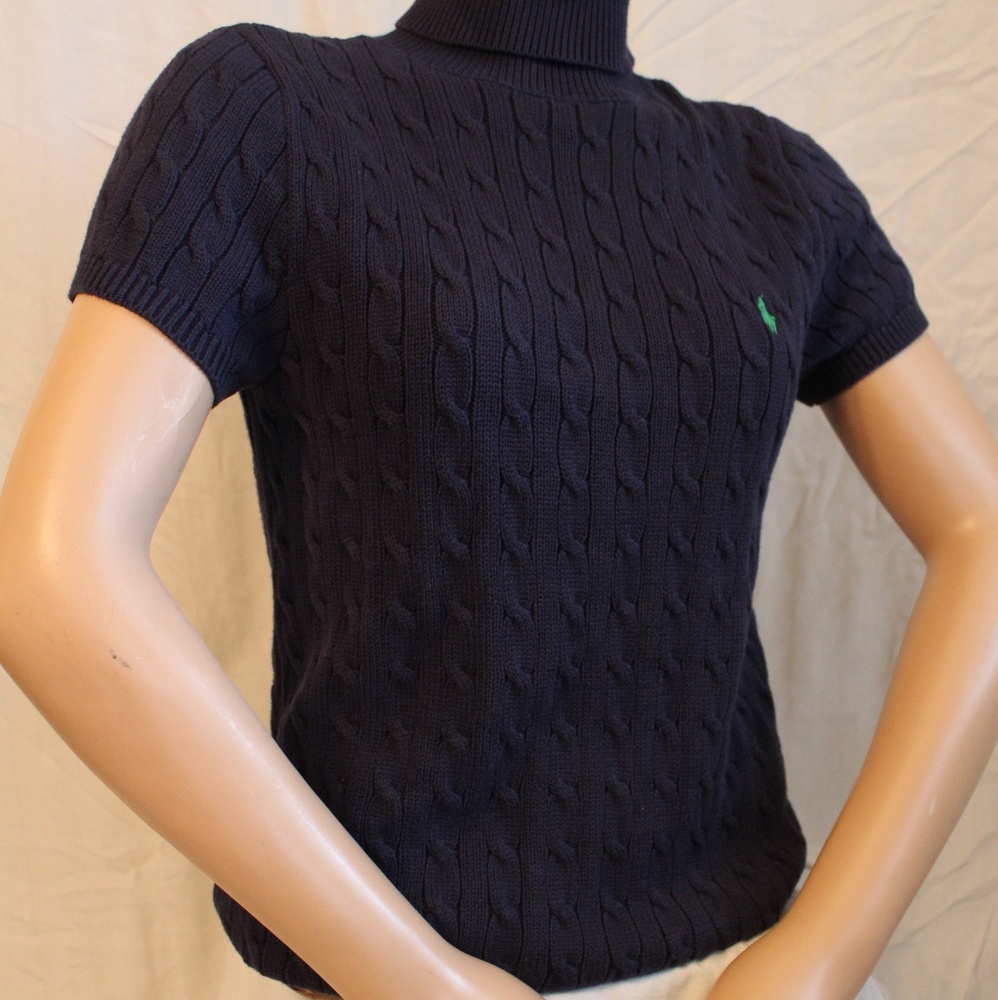 Ralph Lauren Navy Turtleneck